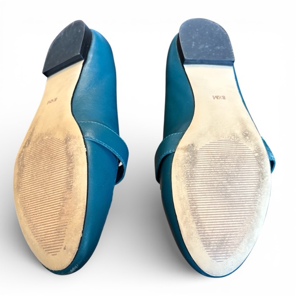 Talbot’s Women's Leather Loafers in Beautiful Teal Size 8-1/2M - Picture 4 of 15